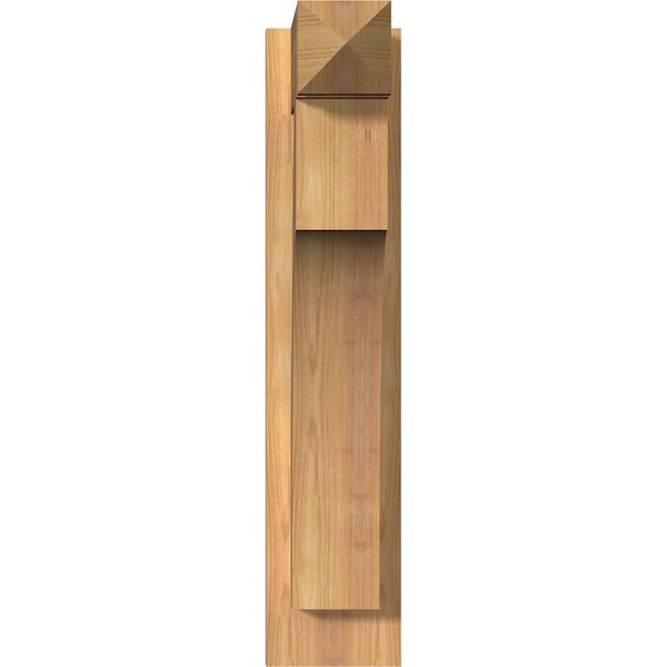 Westlake Arts & Crafts Smooth Outlooker, Western Red Cedar, 5 1/2W X 14D X 26H